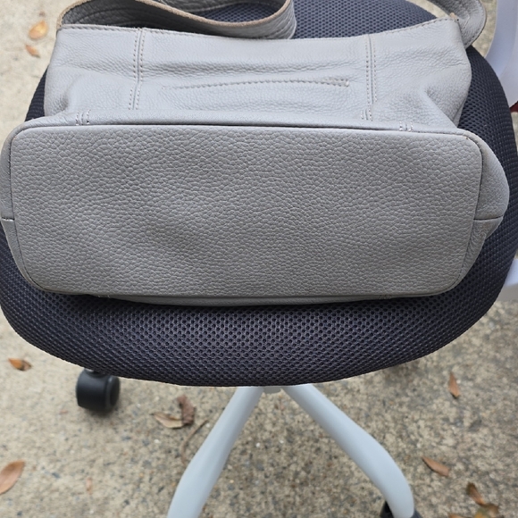 The Sak Gray Leather Satchel - Picture 6 of 9
